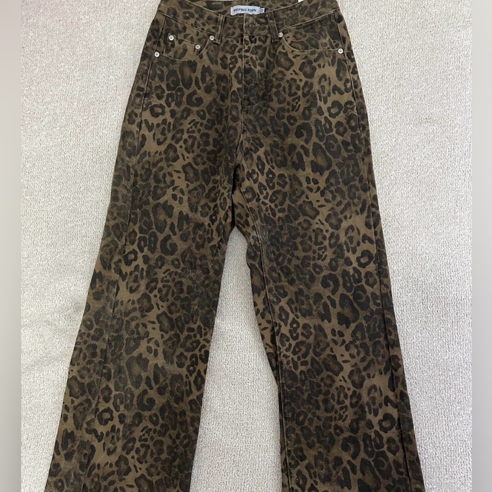 Brand new Aelfric Eden Leopard Jeans